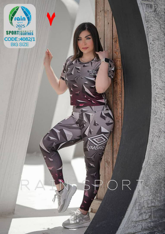 👚 ست ورزشی کراپ شلوار سایز بزرگ