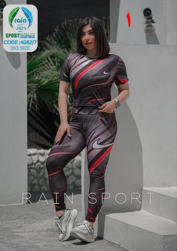 👚 ست ورزشی کراپ شلوار سایز بزرگ